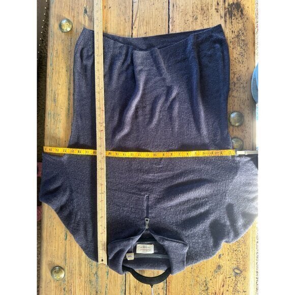 Original Weatherproof Men's Gray Sweater Size X-large long sleeve 3/4 zipper - Picture 6 of 6